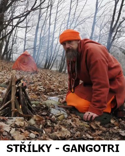Střílky - poustevna Gangotrí